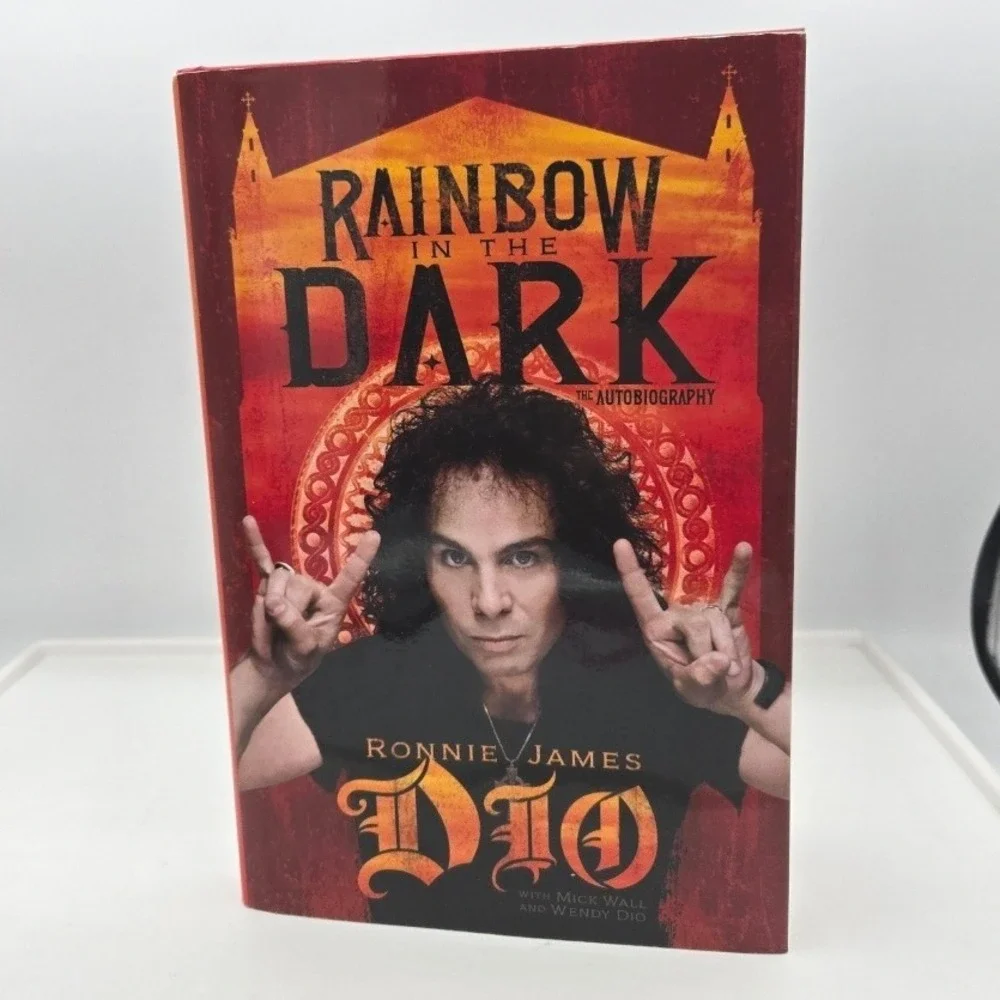 Rainbow in the Dark: The Autobiography of Ronnie James Dio Signed Hardcover